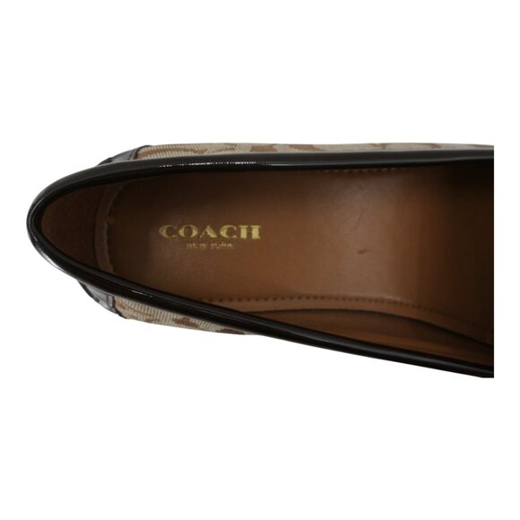 Coach Brown and Black Loafers - Picture 3 of 4